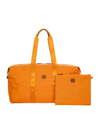 BRICS | Sac de voyage X-BAG 2-EN-1 bordeaux | orange